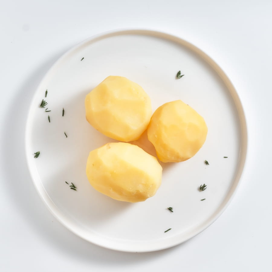 Картофель отварной очищенный, 100гр