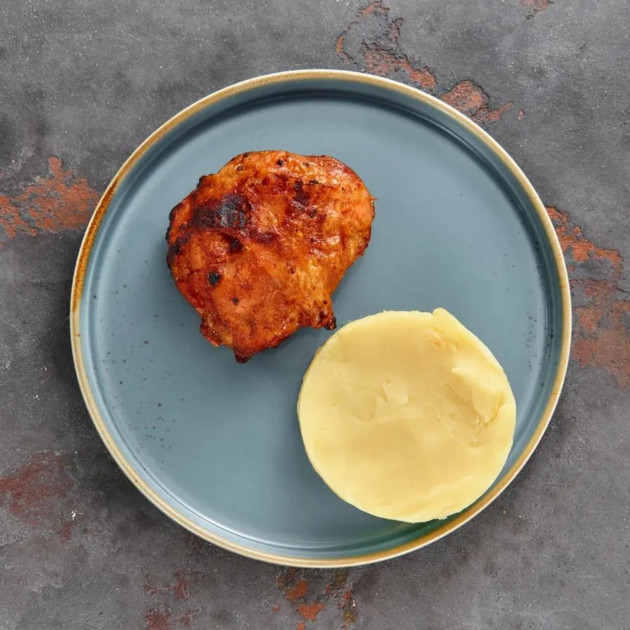 Бедро куриное с картофельным пюре (бизнес-ланч)