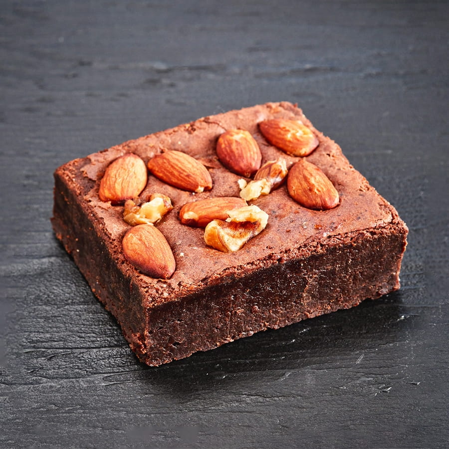 Брауни с орехами