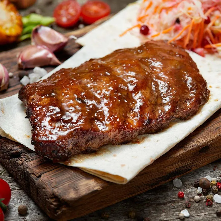 Ребра Джек Дениэлс с витаминкой