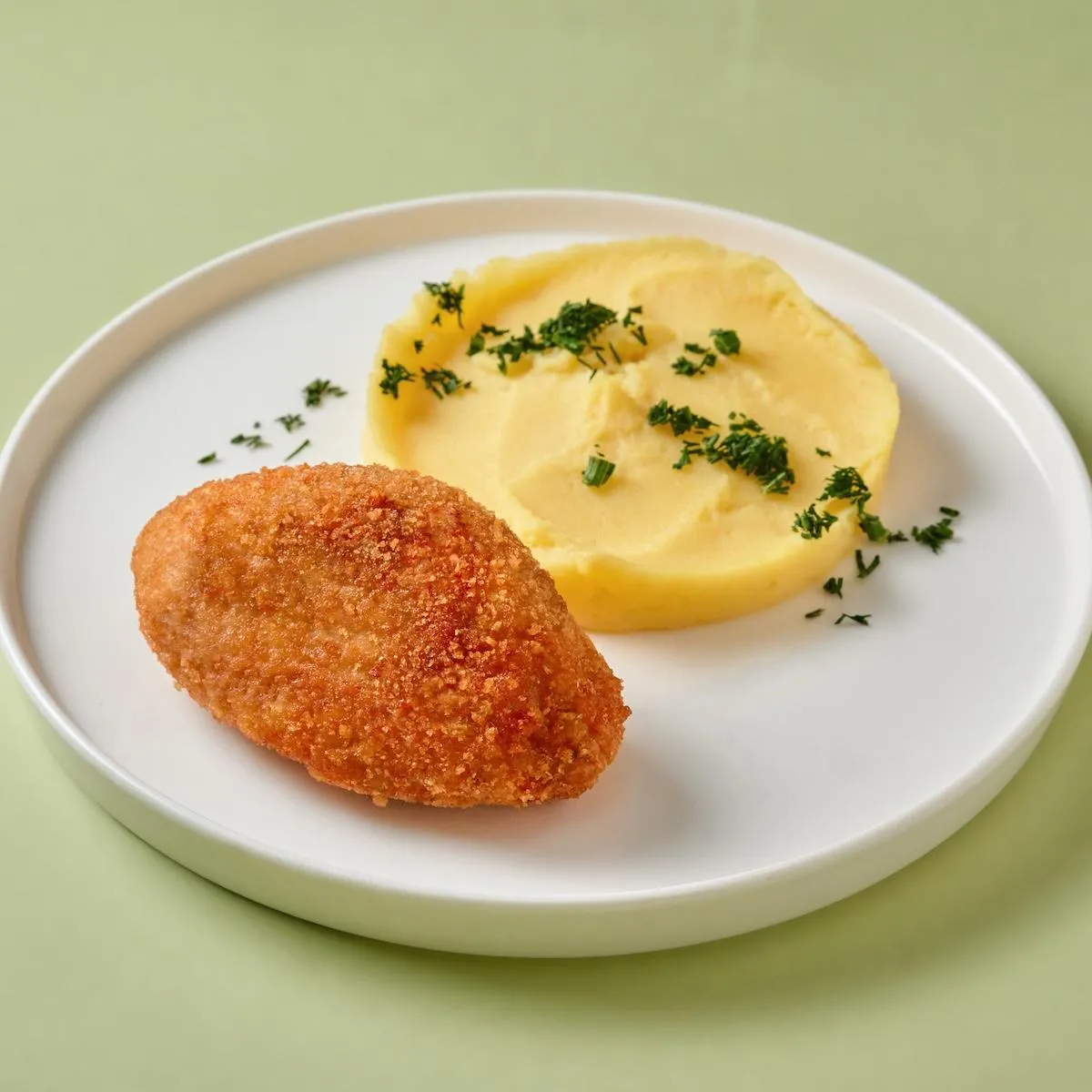 БЛ Котлета куриная с картофельным пюре